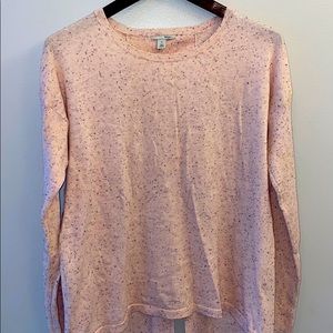 Pink Pull Over Sweater